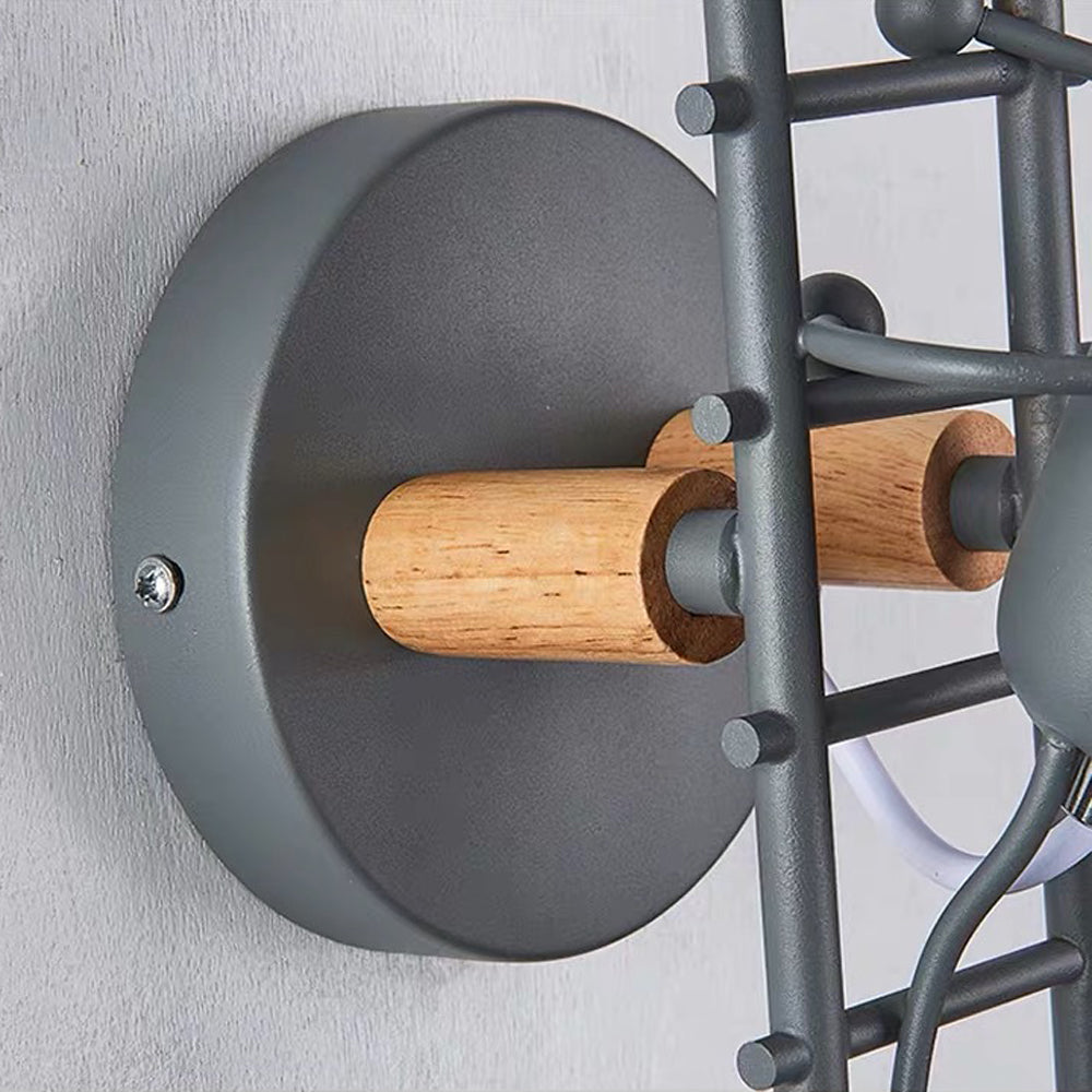 Luxo Retro Iron Man Hänge-Wandleuchte, 3 Farben - Lumpaz