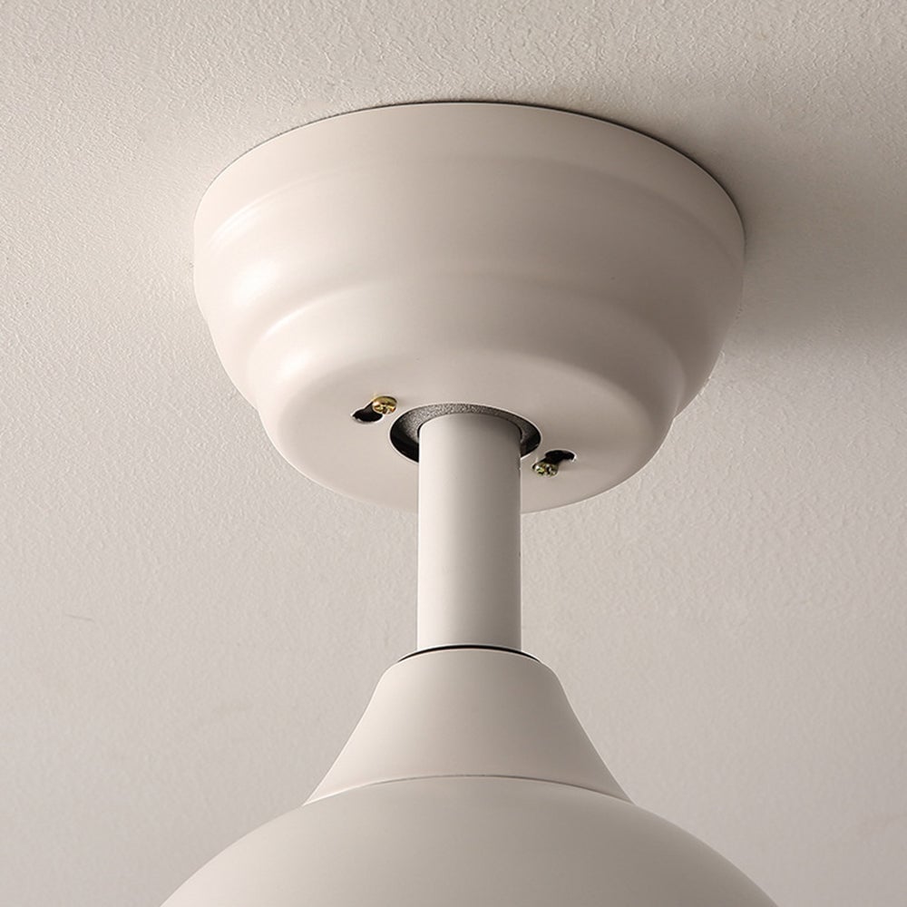 Haydn 3-Blatt-Deckenventilator mit Beleuchtung, Metall & Holz, 2 Farbe, ∅107CM - Lumpaz
