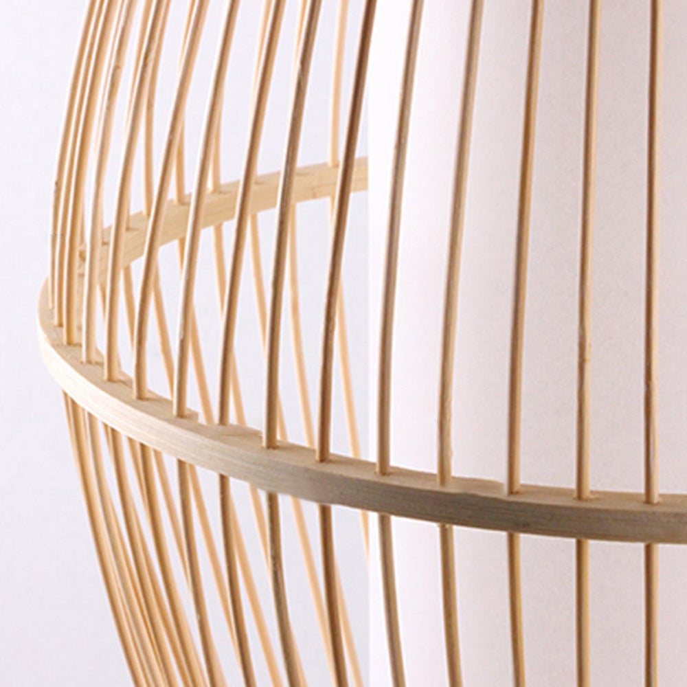 Muto Bamboo Weben Wandleuchte, 4 Stile - Lumpaz