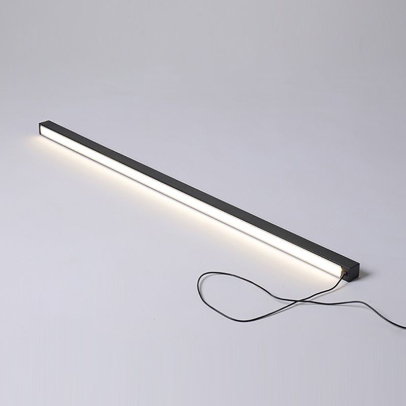 Edge Lineare Stehlampe, Aluminium, 2 Farben, 100/120CM Lang - Lumpaz