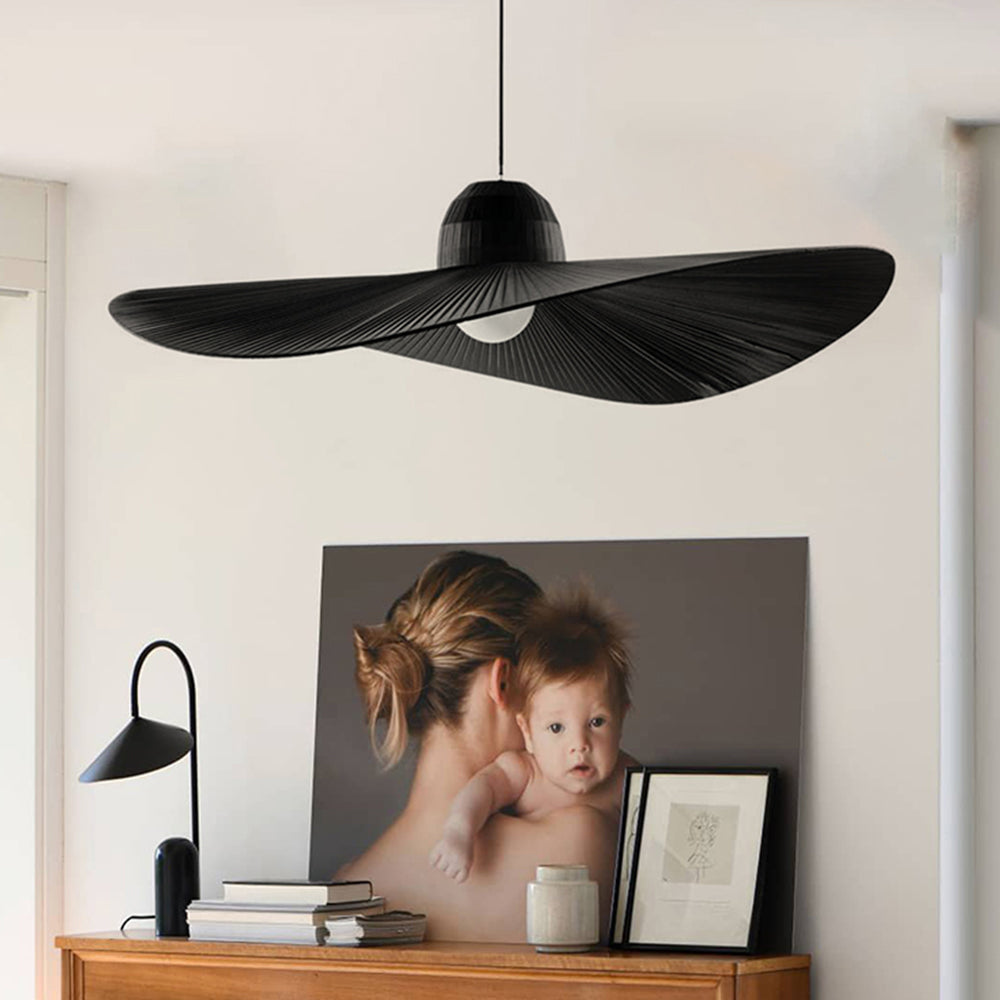 Renée Pendelleuchte 2 Farbe, Stoffe, ∅60/80cm - Lumpaz