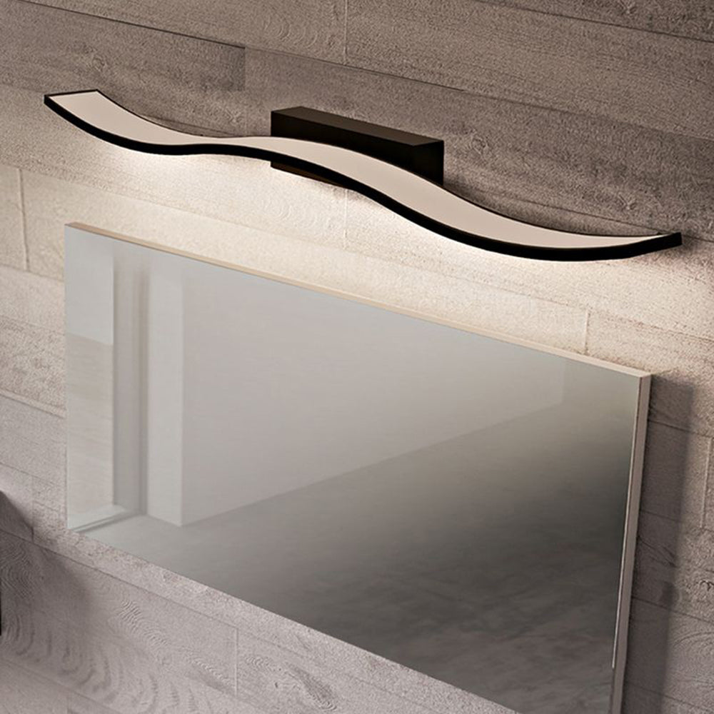 Leigh Spiegelfront Waschtisch-Wandleuchte, L 40/60/80CM - Lumpaz