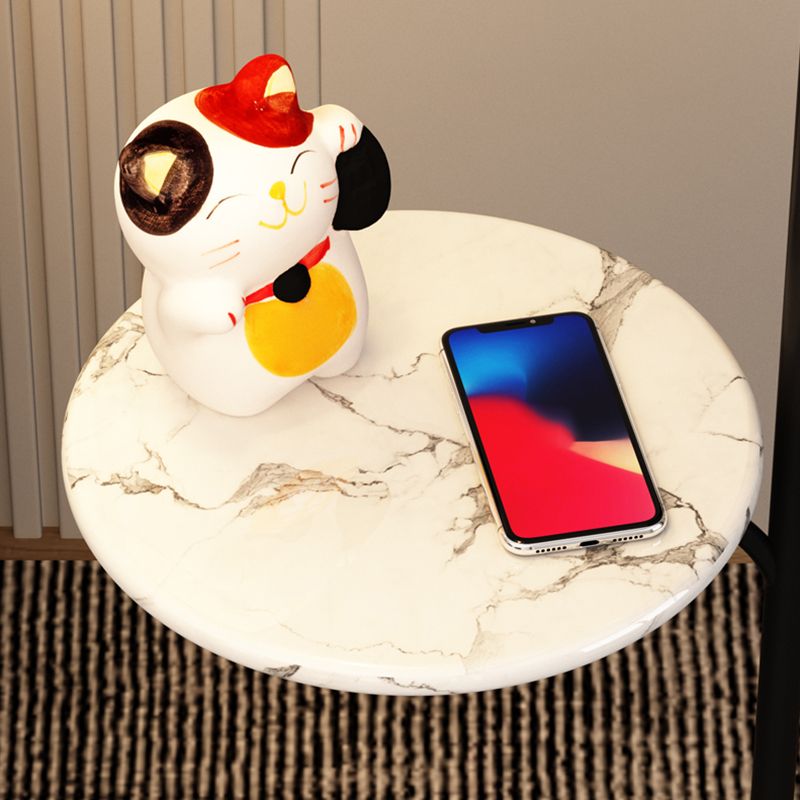 Ozawa Plissiert Stehleuchte mit dem Nachttisch, Metall & Holz, 3 Farben - Lumpaz