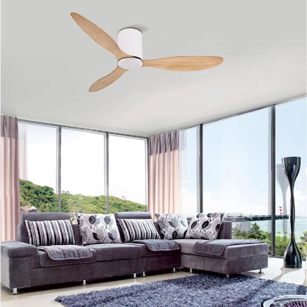 Walters Minimalist 3 Blätter Deckenventilator, 2 Farben, ∅130CM - Lumpaz