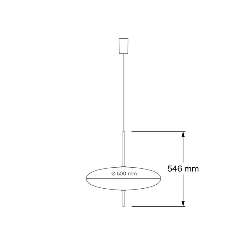 Leilani Pendelleuchte Oval - Lumpaz