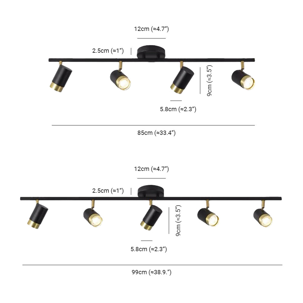 Evette Deckenleuchte Farbe Temperatur Schaltbar, 4/5 -flammig - Lumpaz