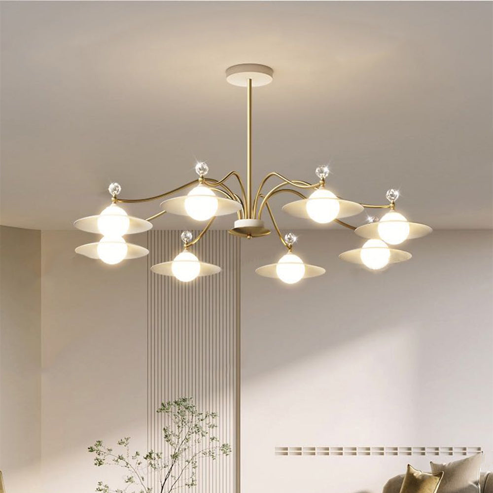 Carins Pendelleuchte, 6/8 -flammig, ∅95/120CM - Lumpaz