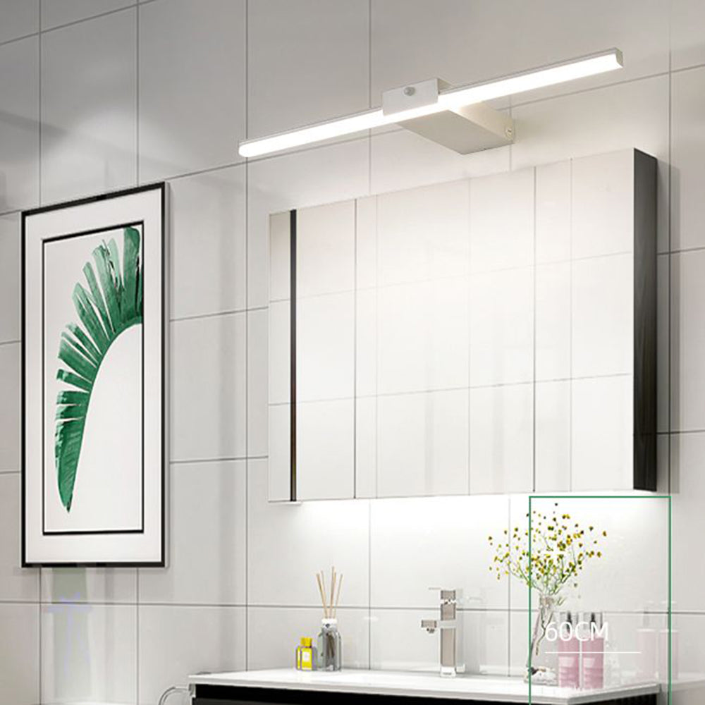 Edge Minimalistische Lineare Spiegelfront Waschtisch-Wandleuchte, L 40/60/80/100CM - Lumpaz