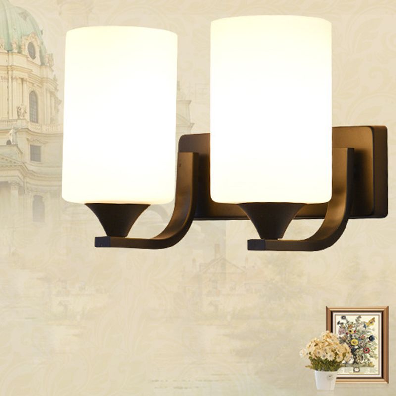 Eryn Spiegelfront Wandleuchte Metall, 2 Farben, 1/2-flammig, 18/28CM Lang - Lumpaz