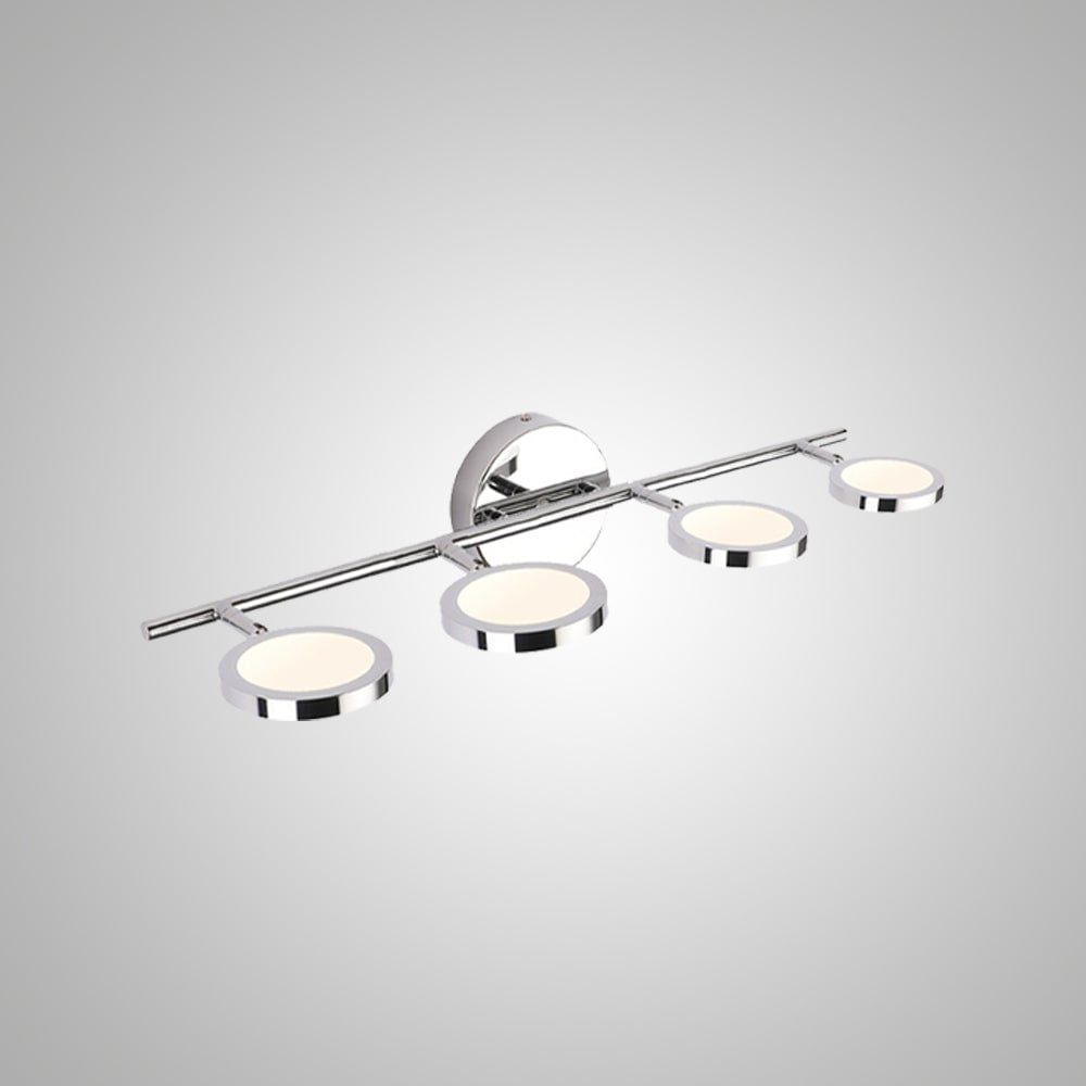 Leigh Spiegelfront Waschtisch-Wandleuchte, L 32/54/76CM - Lumpaz