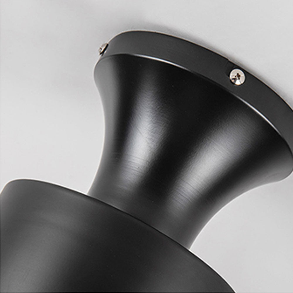 Haydn 5-Blätter Grundlegender Dicker Deckenventilator, Metall & ABS, ∅132CM - Lumpaz