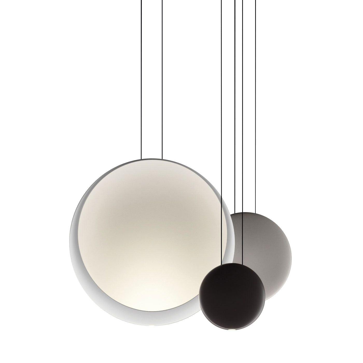 Zaid Pendelleuchte, Metall, 4 Farben, ∅16/20/30/40CM - Lumpaz