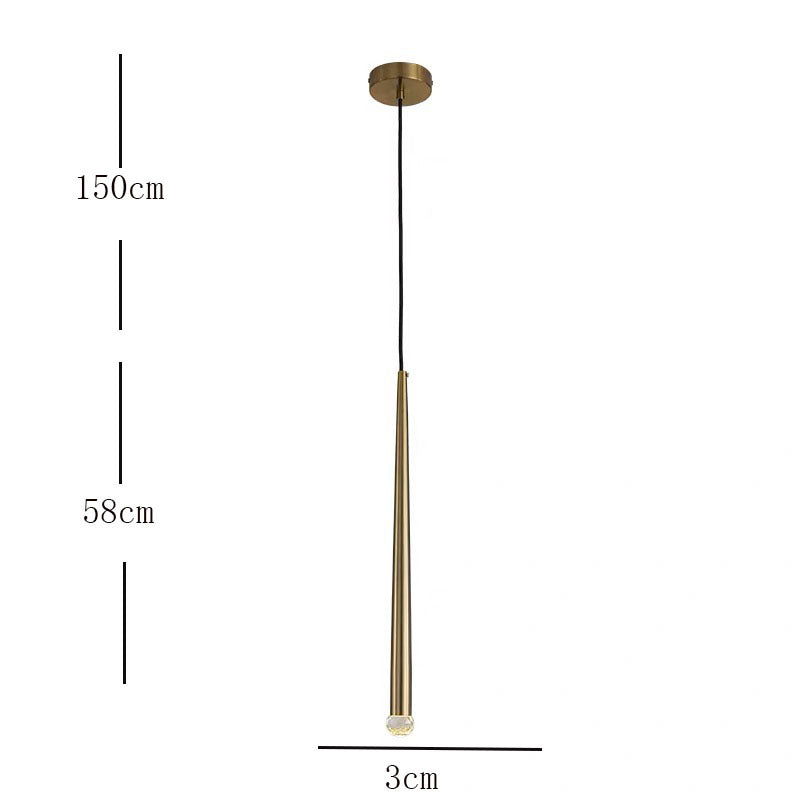 Nordische Minimalistische Pendelleuchte für Wohnzimmer & Schlafzimmer - Lumpaz