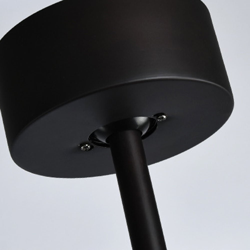 Haydn 3-Blatt-Deckenventilator mit Beleuchtung, Schwarz, Metall & Holz, ∅132CM - Lumpaz