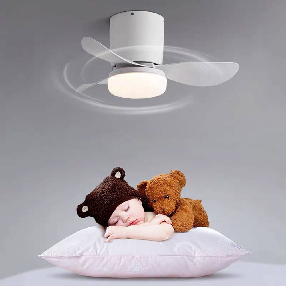 Walters 3-Blatt-Deckenventilator mit Beleuchtung, 3 Farbe, ∅60CM - Lumpaz