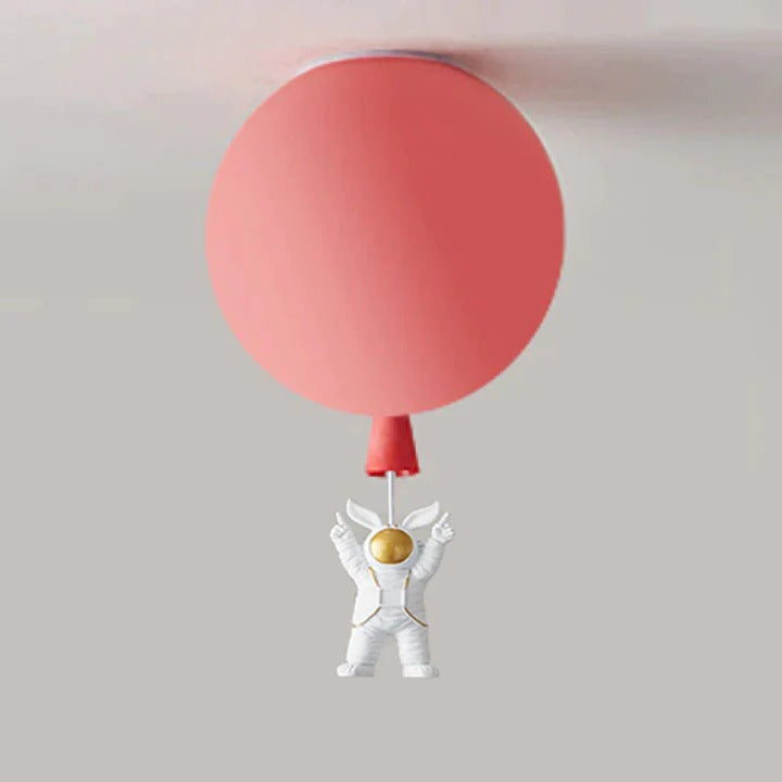 Fateh Astronaut Balloon Flush Mount Deckenleuchte 8 Farben, ∅25/30/35cm - Lumpaz