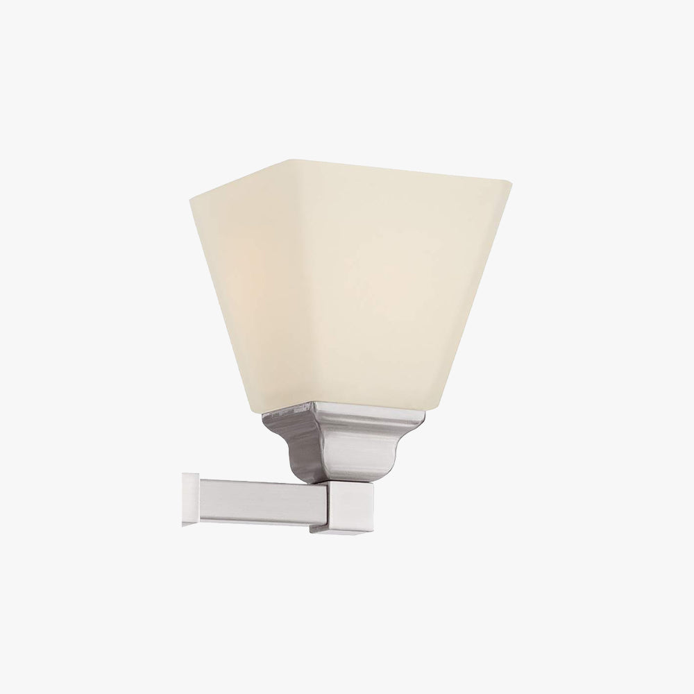 Eyrn Opal Spiegelfront Waschtisch-Wandleuchte, 2/3-flammig, 31/50CM Lang - Lumpaz