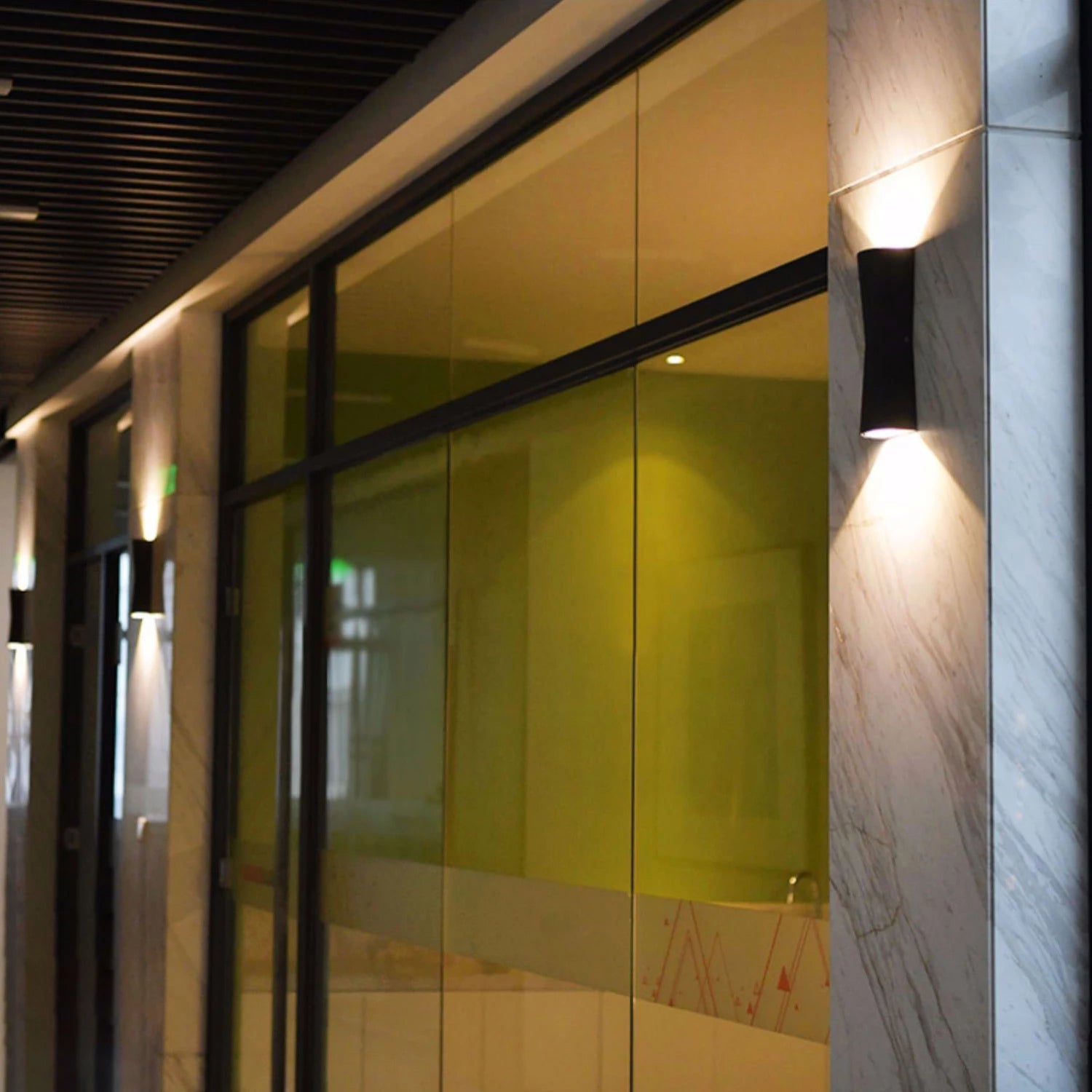 Orr Außenwandleuchte LED Wasserdicht für Garten, Balkon - Lumpaz