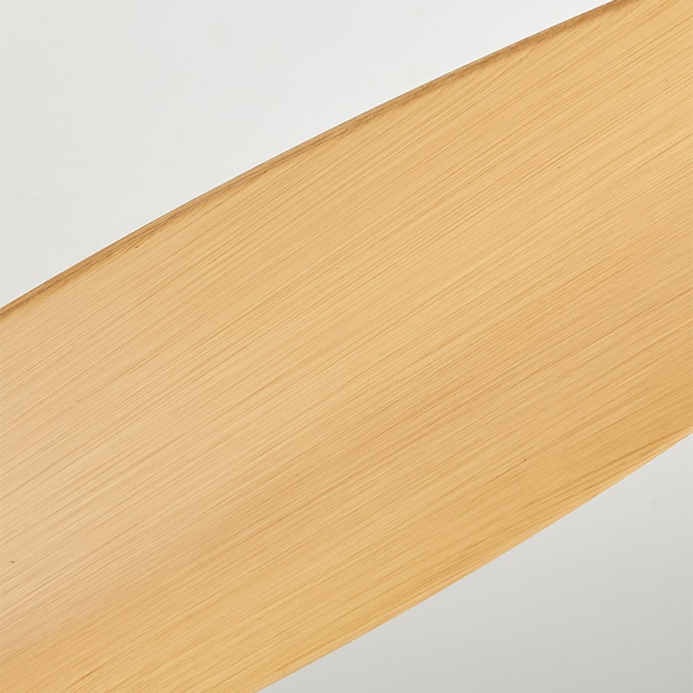 Ozawa 3 Blätter Holz Elementar Deckenventilator mit Beleuchtung, 3 Farben, ∅100/120/140CM - Lumpaz