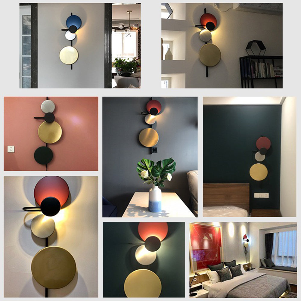 Emyr Wandleuchte, 4 Farben, S/L - Lumpaz