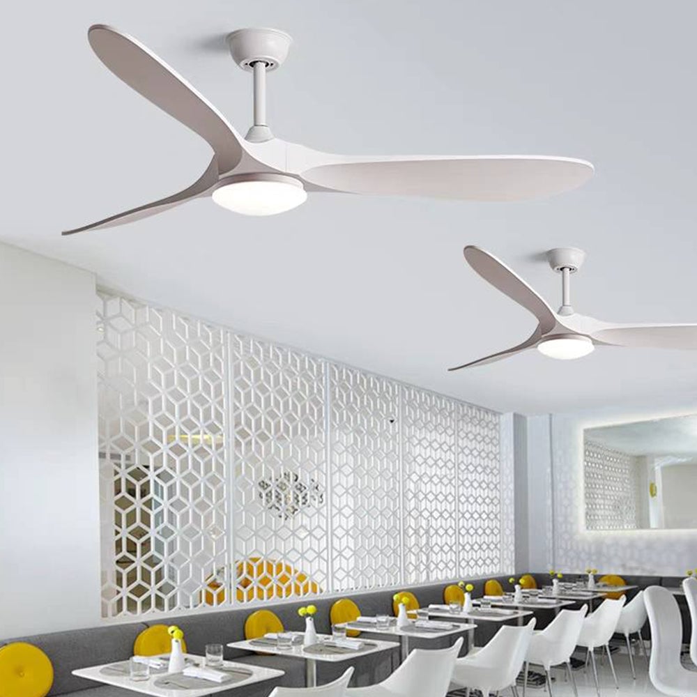 Garner 3-Blatt-Deckenventilator mit Beleuchtung, 3 Farbe, ∅132CM - Lumpaz