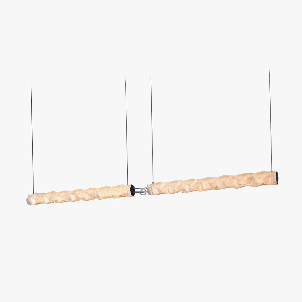 Nazifa Pendelleuchte, Metall & PET, L220cm - Lumpaz