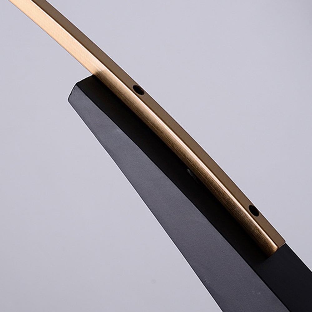 Salgado Stehleuchte 3 Farbtemperaturen schaltbar, Kunstfaser & Metall - Lumpaz