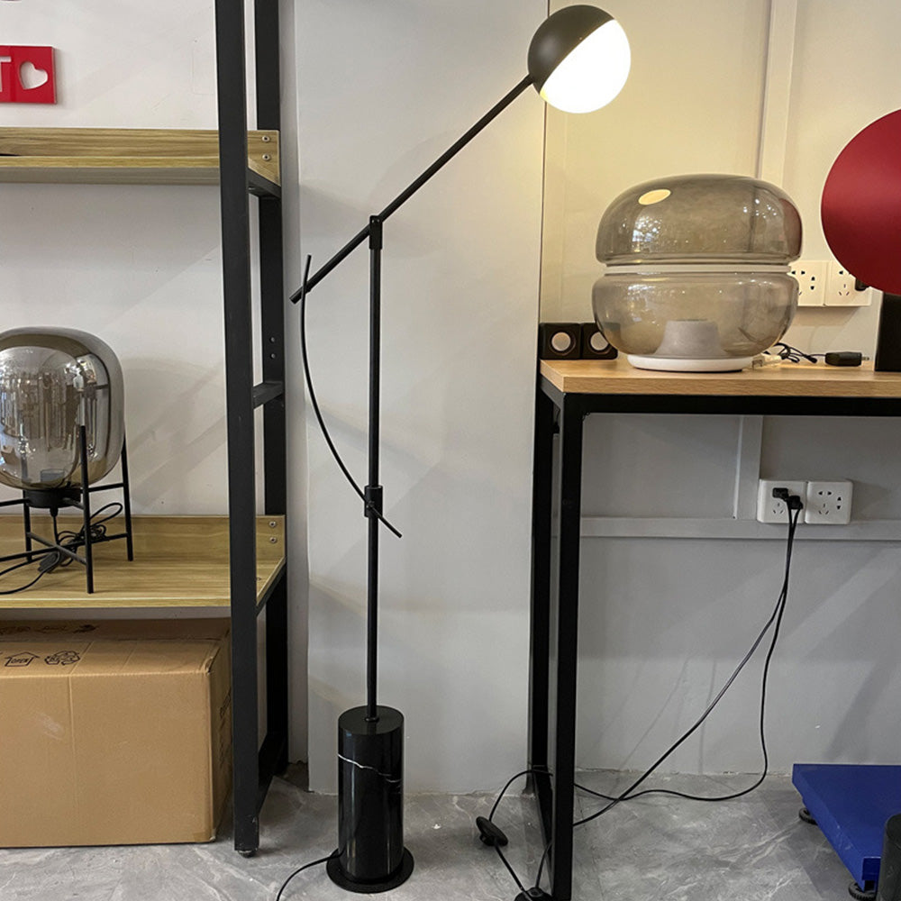 Salgado Stehleuchte, Metall & Marmor - Lumpaz