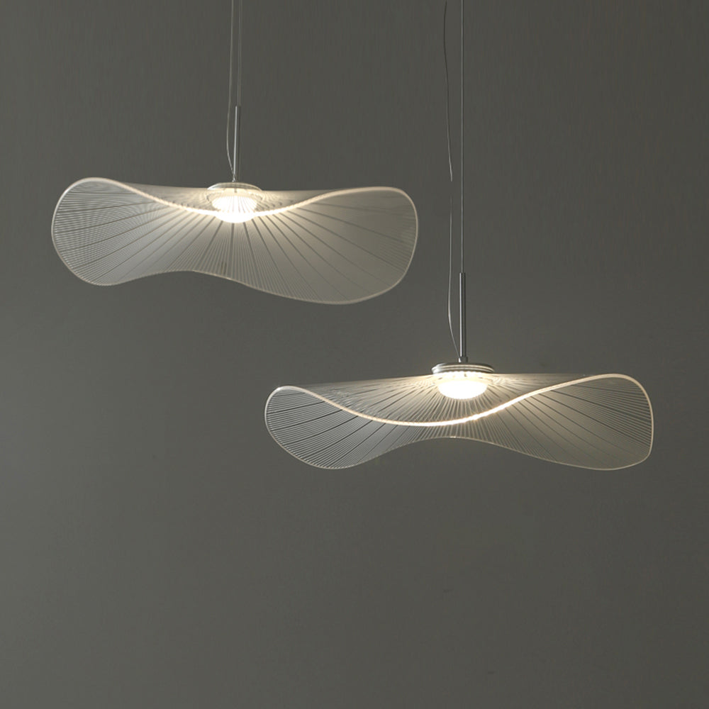 Carins Lotusform Pendelleuchte Farbtemperatur umschaltbar, ∅40/50/60cm - Lumpaz