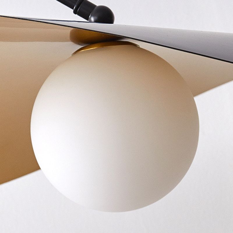 Carins Stehleuchte, Metall & Glas, 2 Farben, 160CM Lang - Lumpaz