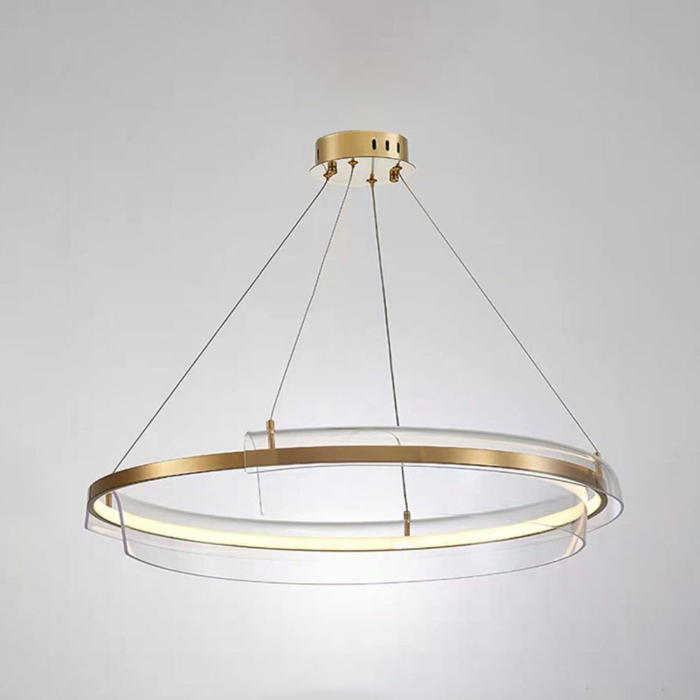 Arisha Pendelleuchte Farbe Temperatur Schaltbar 1/2 Ring, ∅50/75cm - Lumpaz
