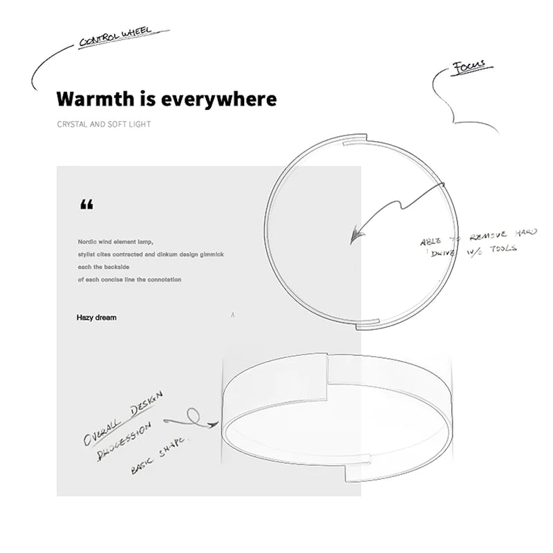 Quinn Deckenleuchte Double Layer, ∅40/50CM - Lumpaz