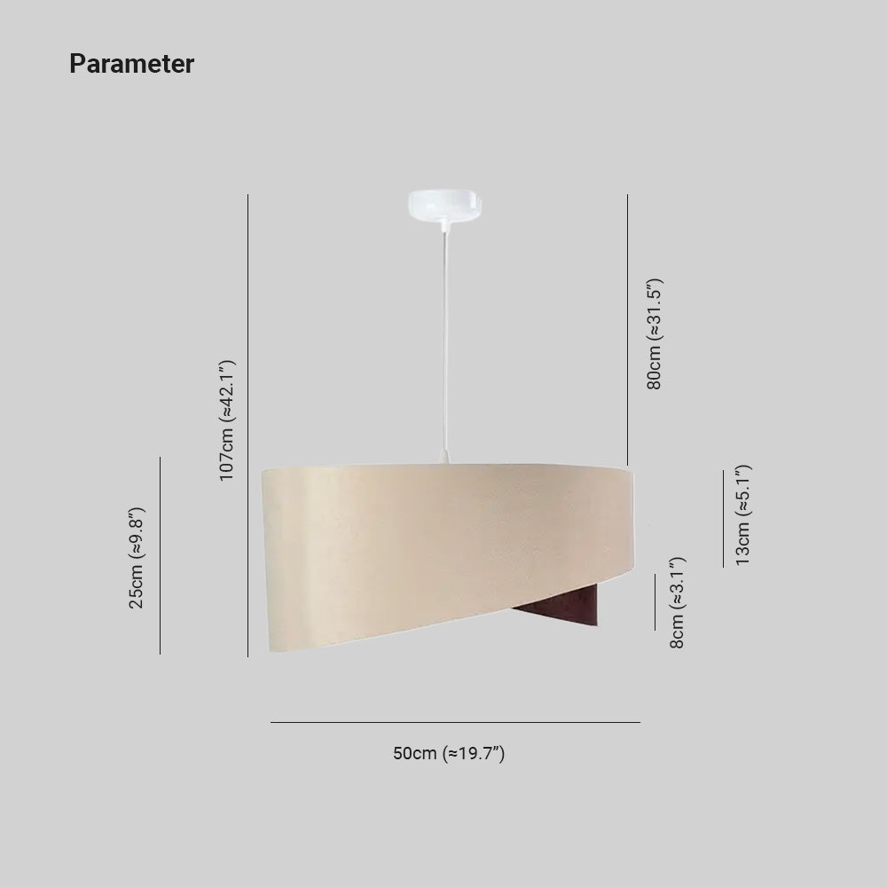 Renée Doppelschichtige Pendelleuchte, ∅50CM - Lumpaz