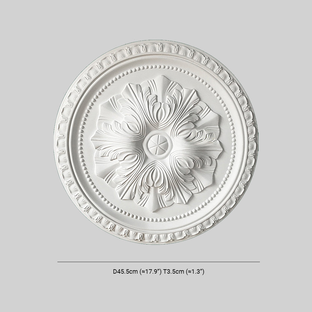 Félicie Französische Vintage Gips Deckenleuchte, Beleuchtungszubehör,4 Stile - Lumpaz