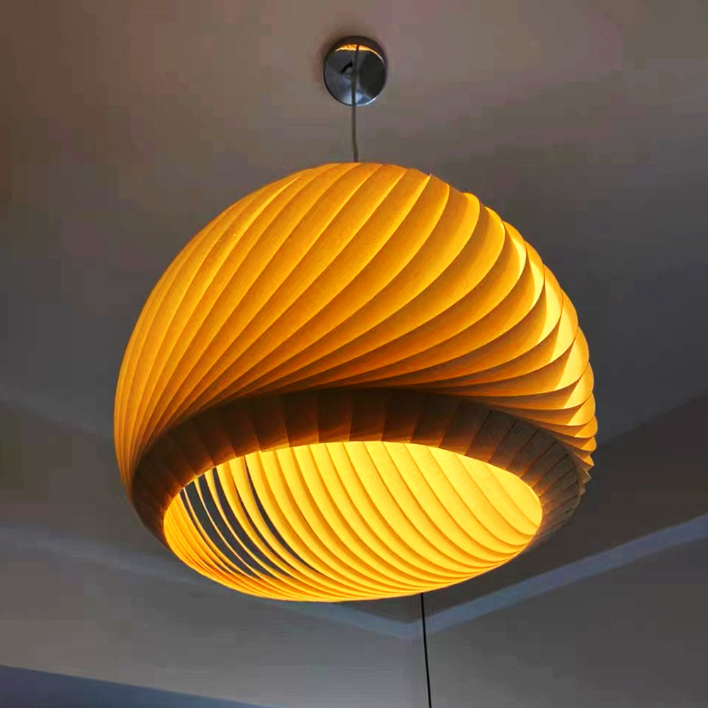 Ozawa Holz Pendelleuchte 2 Farbe, ∅40/50cm - Lumpaz