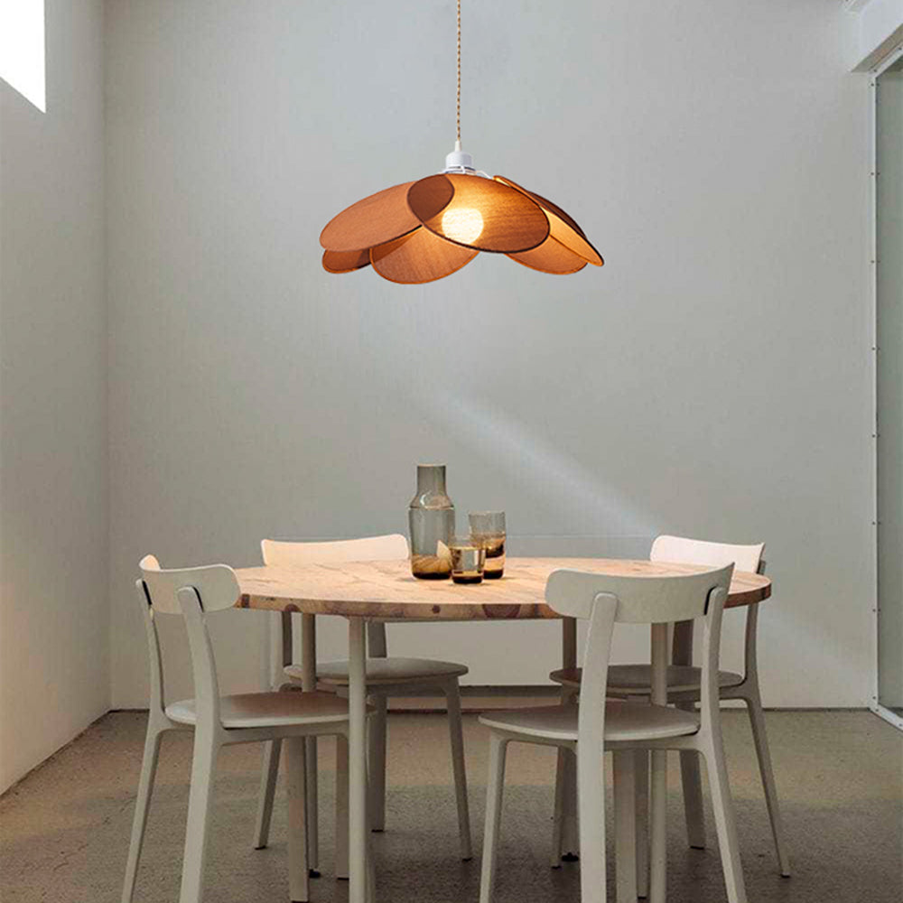 Renée Pendelleuchte 3 Farben, Metall & Tücher, ∅40/50/60cm - Lumpaz