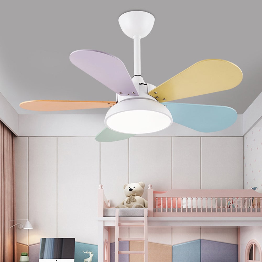 Morandi Bunte Deckenventilator mit Beleuchtung, 2 Farbe, ∅95CM - Lumpaz