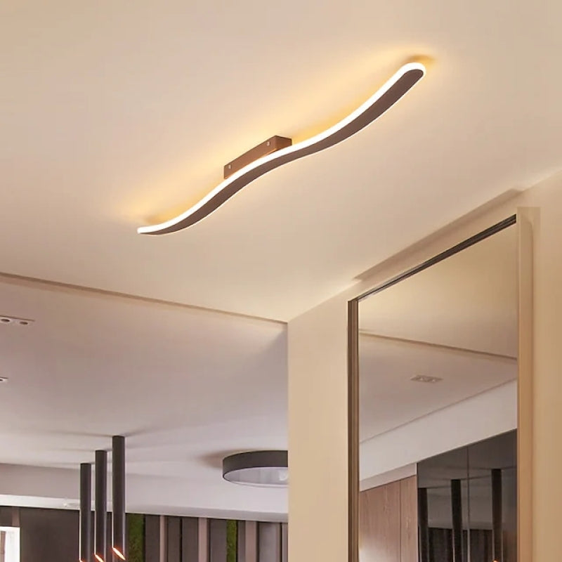 Leigh LED Deckenleuchte für Wohnzimmer, Korridor - Lumpaz