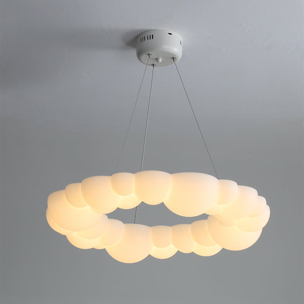 Quinn Pendelleuchte & Deckenleuchte Fernbedienung Dimmbar, Dia49cm - Lumpaz