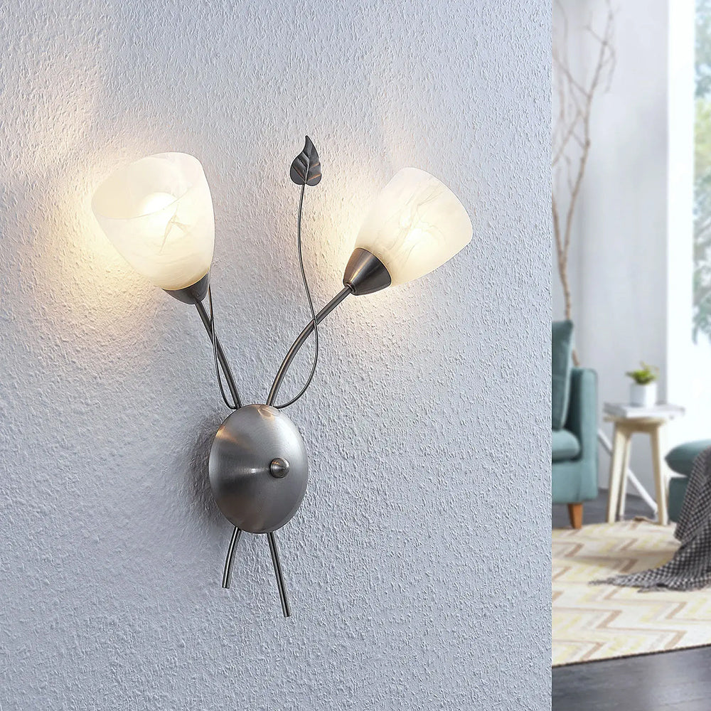 Alessio Zweig Wandleuchte, 2 Farben - Lumpaz