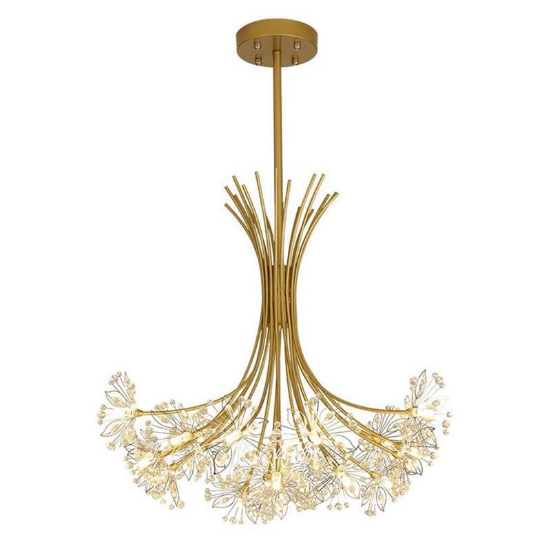 Lili Moderne Kristall Kronleuchter aus Metall für Wohnzimmer, Esszimmer - Lumpaz