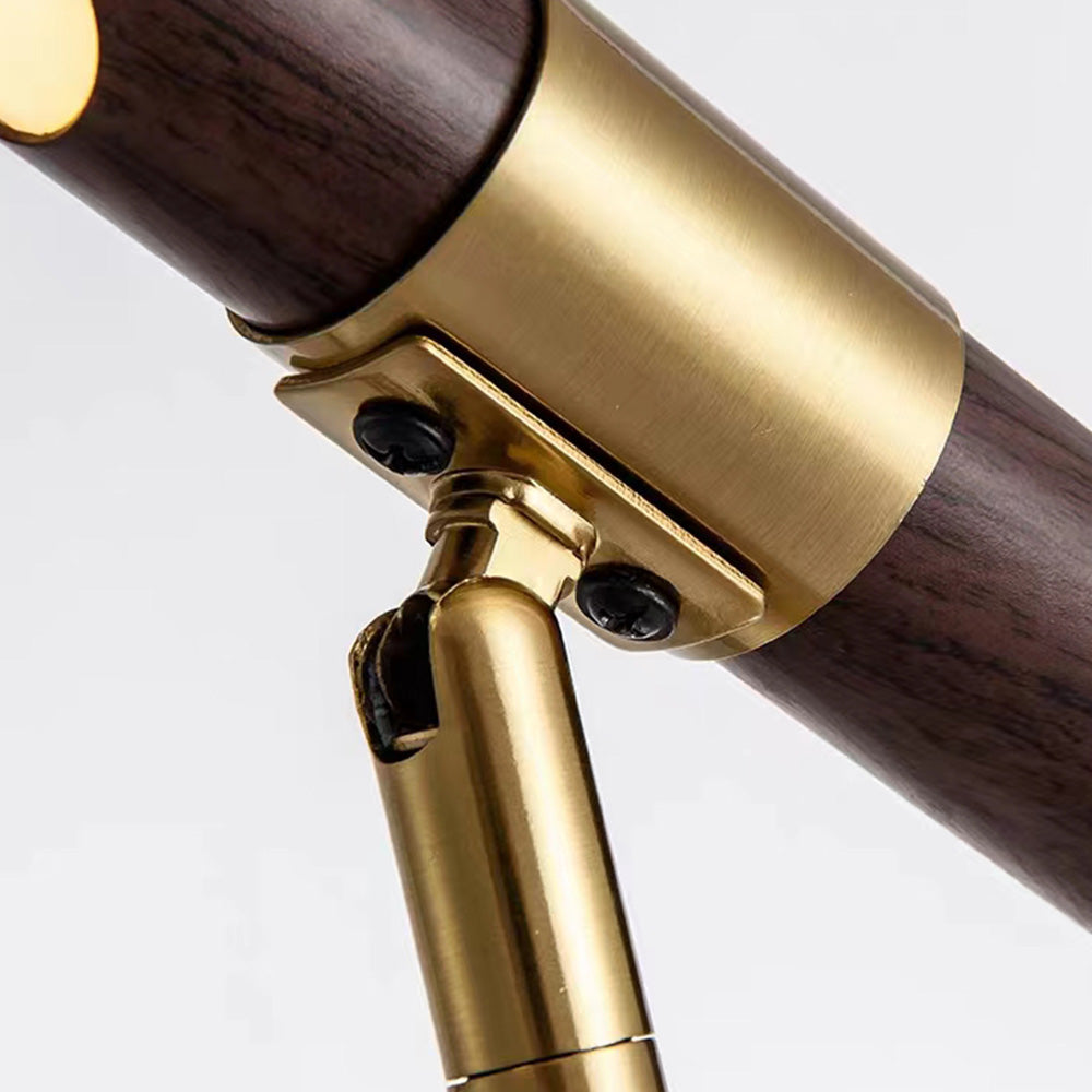 Edge Stehleuchte, Metall & Holz - Lumpaz