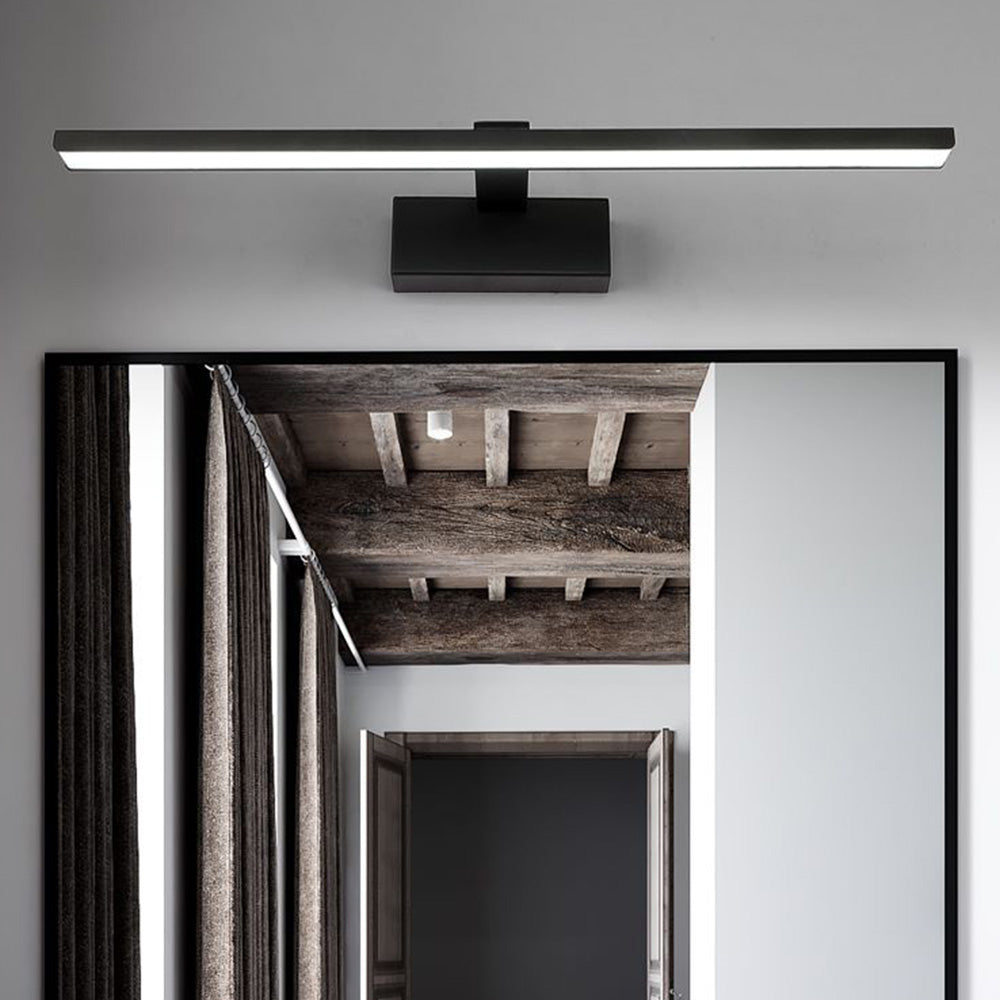 Edge Lineare Spiegelfront Waschtisch-Wandleuchte, L 39/49/59/69CM - Lumpaz