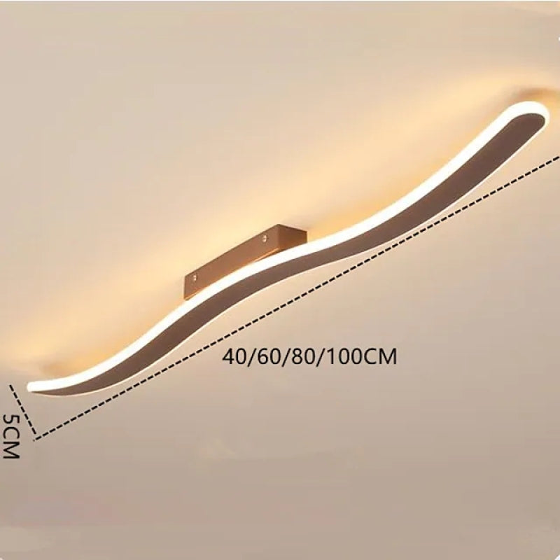 Leigh LED Deckenleuchte für Wohnzimmer, Korridor - Lumpaz