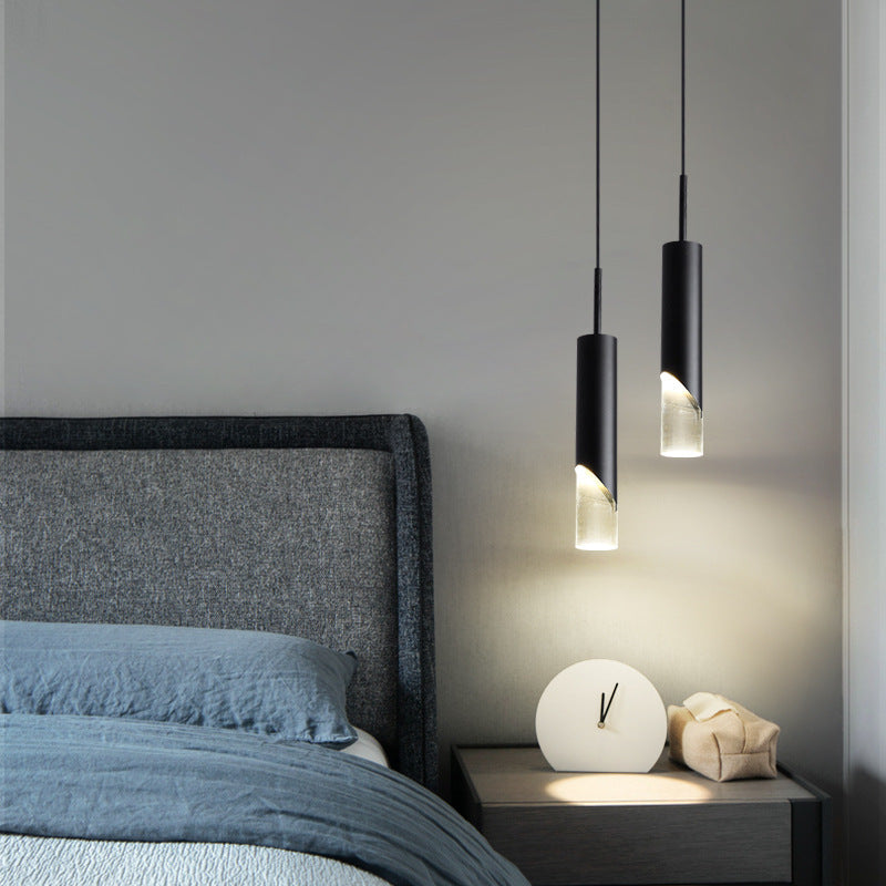 Einfache Pendelleuchte aus Metall für Schlafzimmer, Esszimmer - Lumpaz