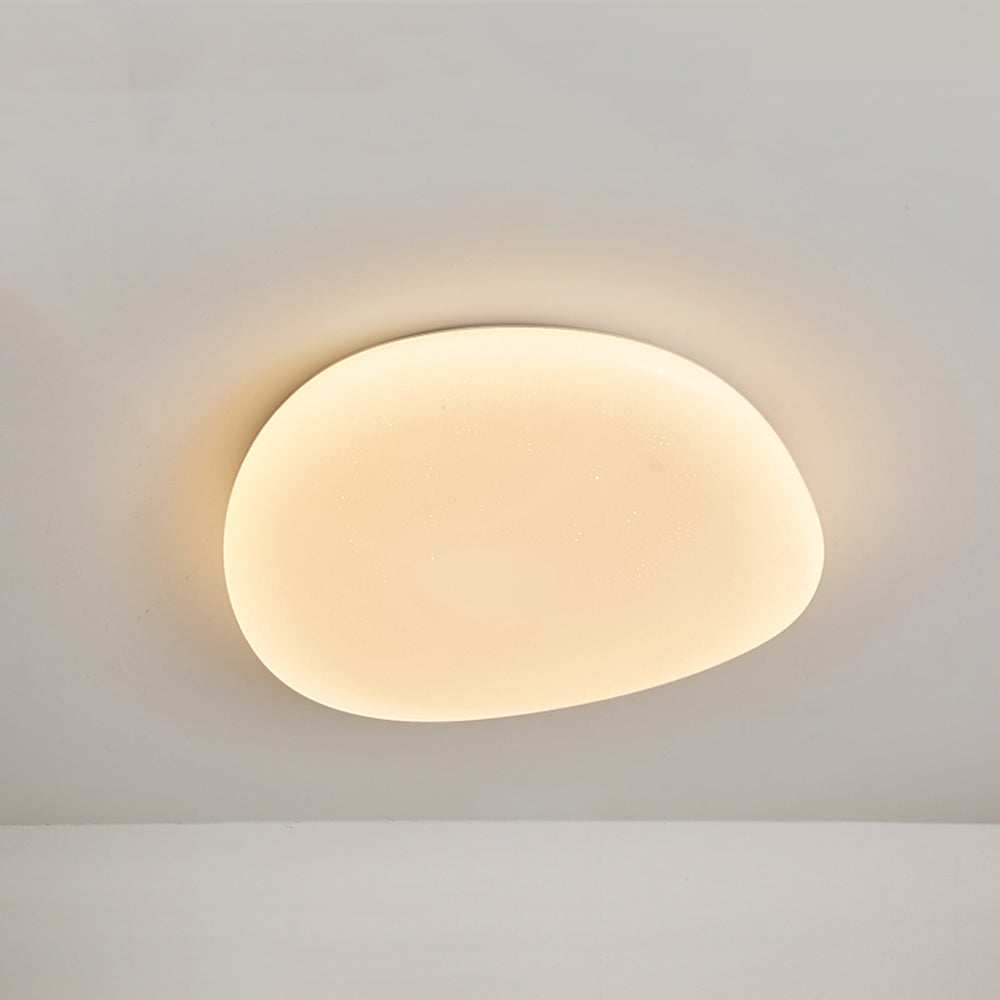 Quinn Flush Mount Deckenleuchte, Pebbles Form, ∅38/45/55cm - Lumpaz