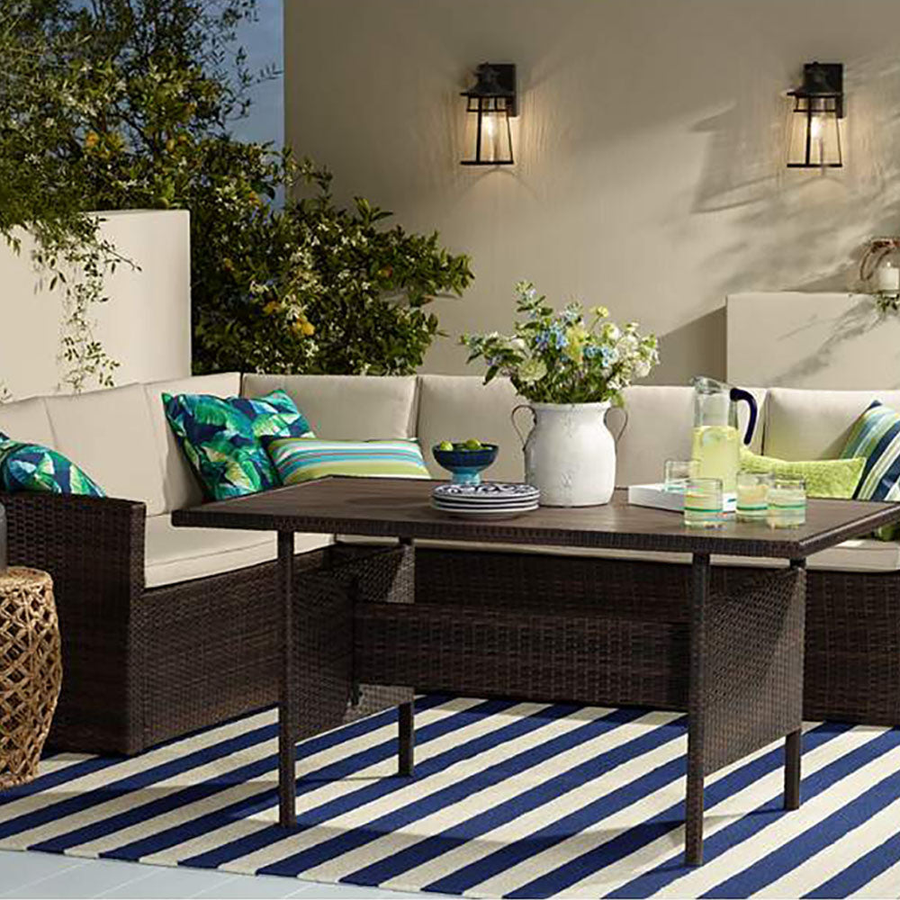 Alessio Laterne Außenbereich Wandleuchte, 38CM Lang - Lumpaz