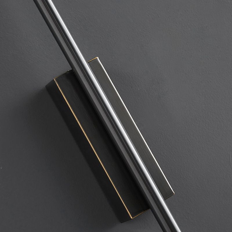 Edge Lineare Spiegelfront Waschtisch-Wandleuchte, 2 Farben & Stile, 61/80/100/120CM Lang - Lumpaz