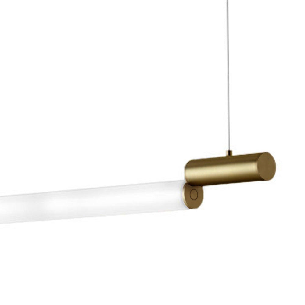 Edge Pendelleuchte, Aluminium & PVC, L 120CM - Lumpaz