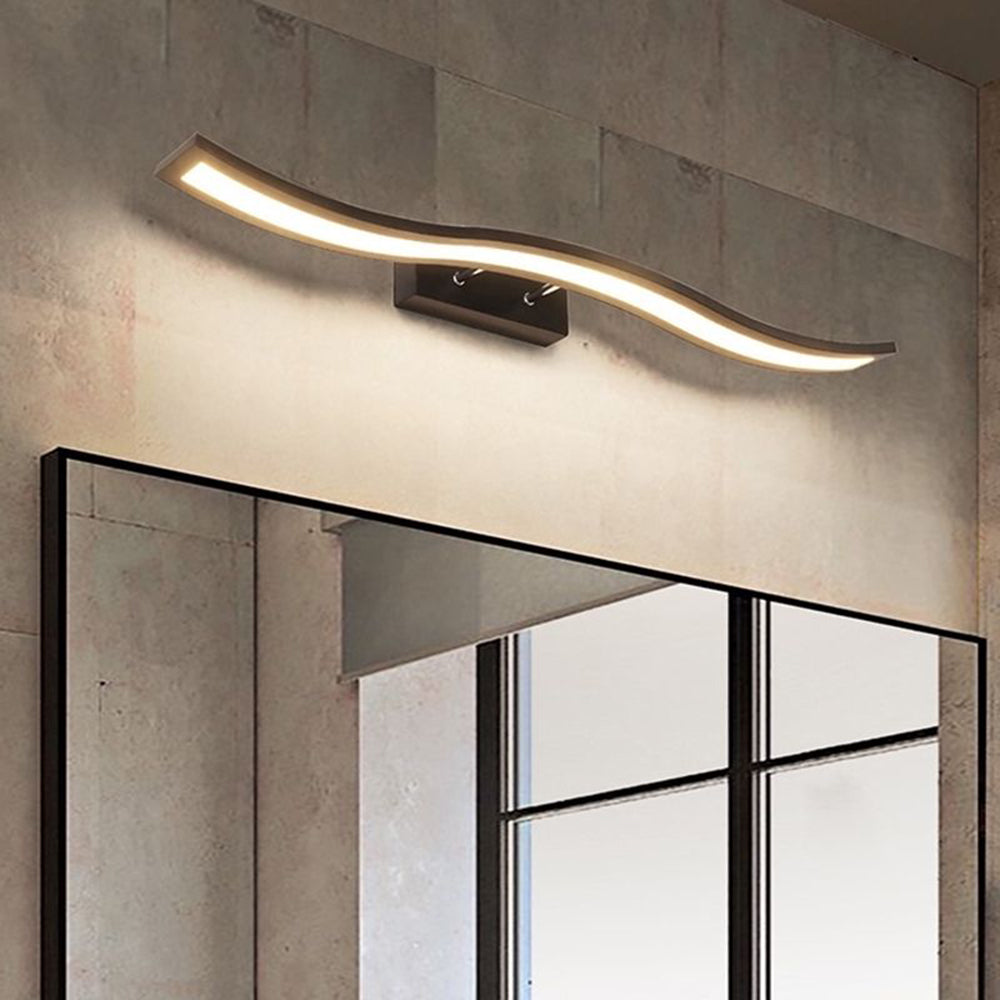 Leigh Spiegelfront Waschtisch-Wandleuchte, L 40/60/80CM - Lumpaz